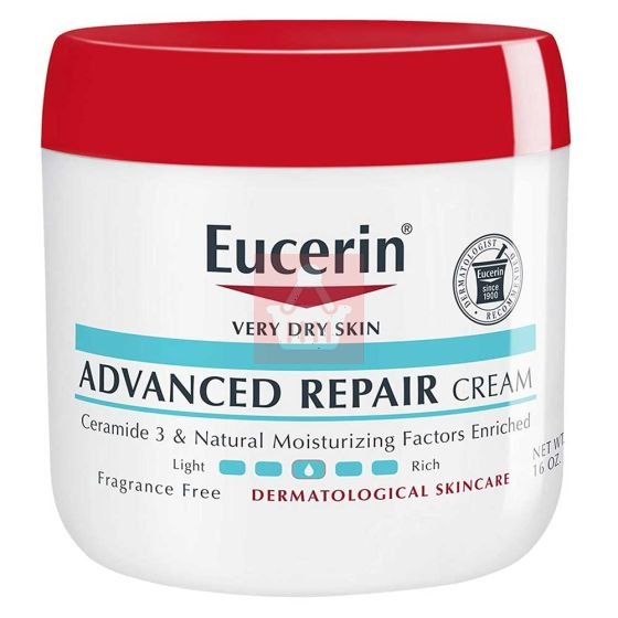 Eucerin Advanced Repair Cream — 454g | CMC Pharmacy Cabo Delivery in Cabo Eucerin Advanced Repair Cream 454g - CMC Pharmacy Cabo