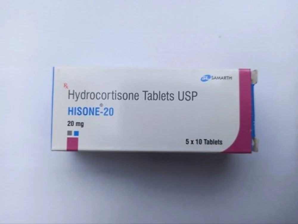 Hydrocortisone Systemic 20mg — 30 Tablets | CMC Pharmacy Cabo Delivery in Cabo Hydrocortisone Systemic 20mg - CMC Pharmacy Cabo delivery
