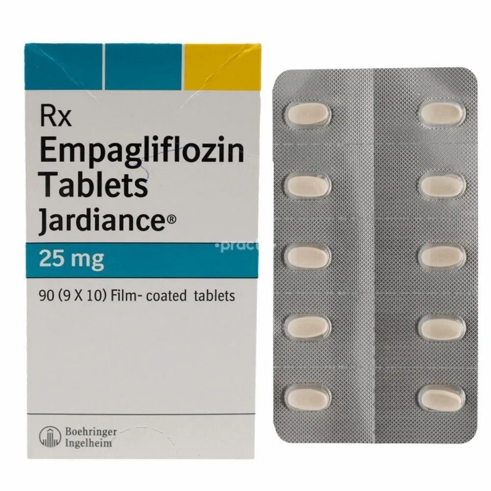 Empagliflozin 25mg — 30 Tablets (Generic for Jardiance®) | CMC Pharmacy Cabo Delivery in Cabo Empagliflozin 25mg - CMC Pharmacy Cabo delivery