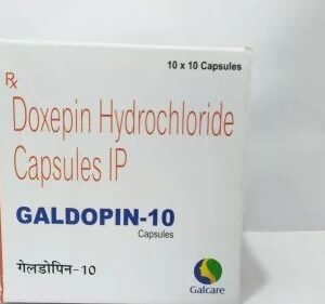 Doxepin 10mg — 30 Capsules (Generic for Silenor®) - CMC Pharmacy Cabo delivery