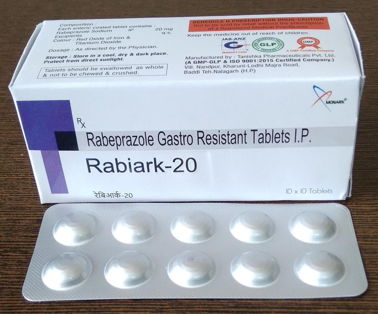 Rabeprazole 20mg — 30 Tablets (Generic for Aciphex®) | CMC Pharmacy Cabo Delivery in Cabo Rabeprazole 20mg — 30 Tablets (Generic for Aciphex®) - CMC Pharmacy Cabo delivery