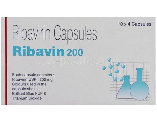 Ribavirin 200mg — 56 Capsules | CMC Pharmacy Cabo Delivery in Cabo Ribavirin 200mg - CMC Pharmacy Cabo delivery