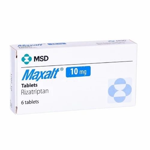 Rizatriptan 10mg — 6 Tablets (Generic for Maxalt®) | CMC Pharmacy Cabo Delivery in Cabo Rizatriptan 10mg - CMC Pharmacy Cabo delivery