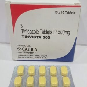 Tinidazole 500mg — 8 Tablets (Generic for Tindamax®) - CMC Pharmacy Cabo delivery