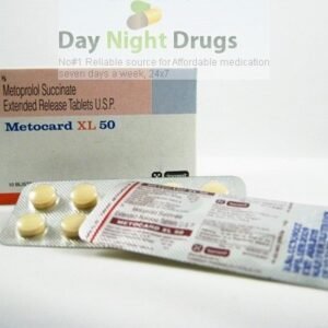 Metoprolol Succinate ER 50mg 30 Tablets (Toprol XL® Generic) - CMC Pharmacy Cabo