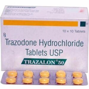 Trazodone 50mg — 30 Tablets (Generic for Desyrel®) - CMC Pharmacy Cabo delivery