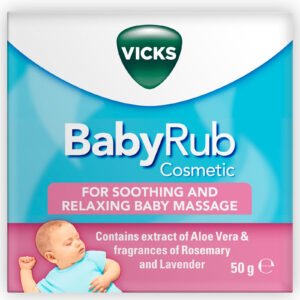 Vicks BabyRub Soothing Ointment for Children — 50g Jar - CMC Pharmacy Cabo delivery
