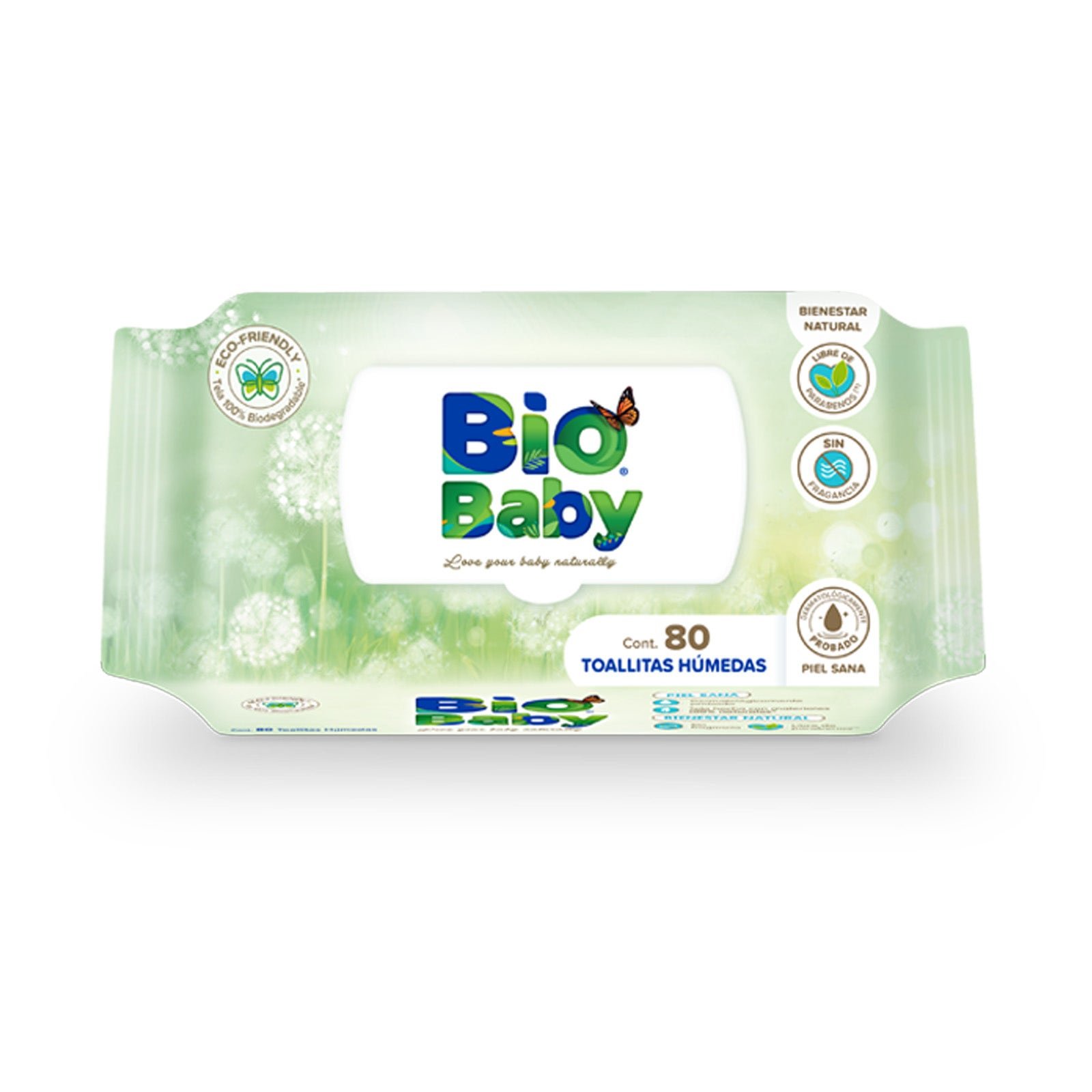 Bio Baby Wet Wipes Pack with 80 pzas | CMC Pharmacy Cabo Delivery in Cabo Bio Baby Wet Wipes Pack with 80 pzas