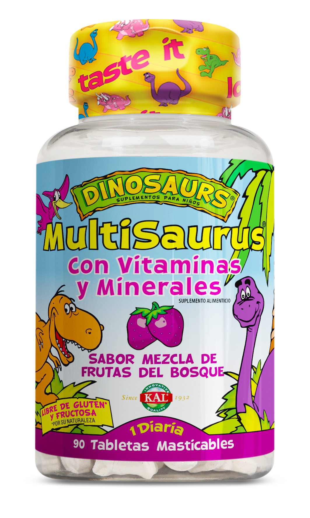 KAL Multisaurus 90 Tablets | CMC Pharmacy Cabo Delivery in Cabo KAL Multisaurus 90 Tablets