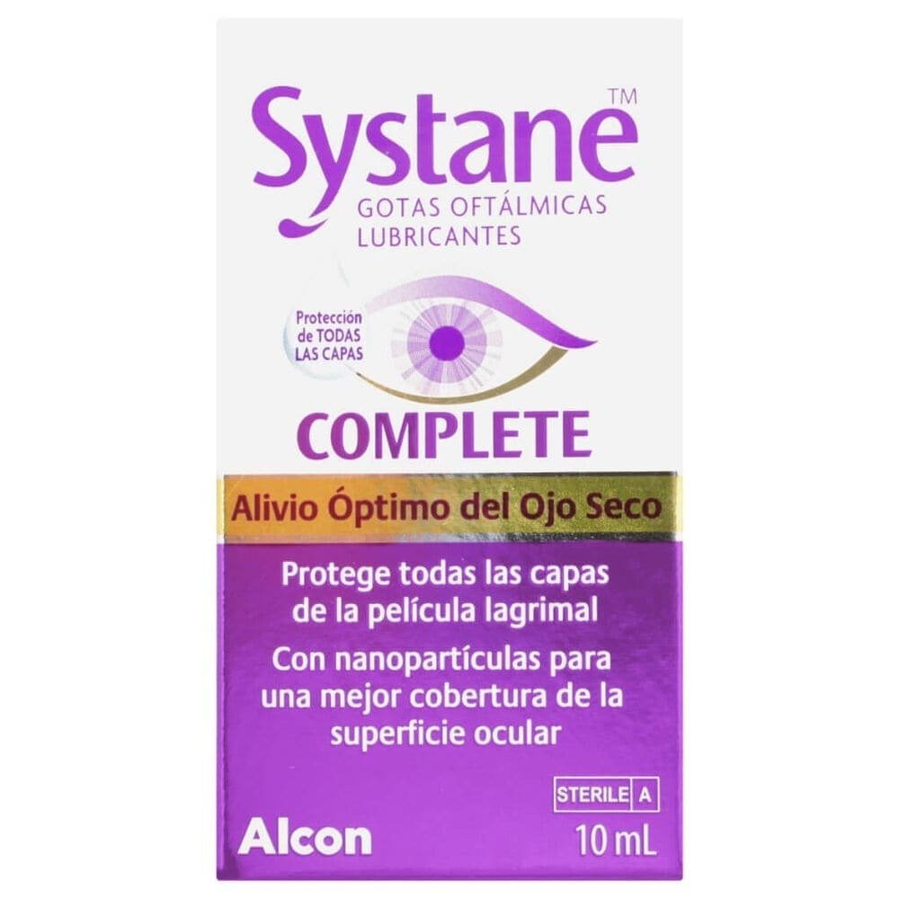 Systane Complete Lubricant Ocular Drops 10 ml | CMC Pharmacy Cabo Delivery in Cabo Systane Complete Lubricant Ocular Drops 10 ml