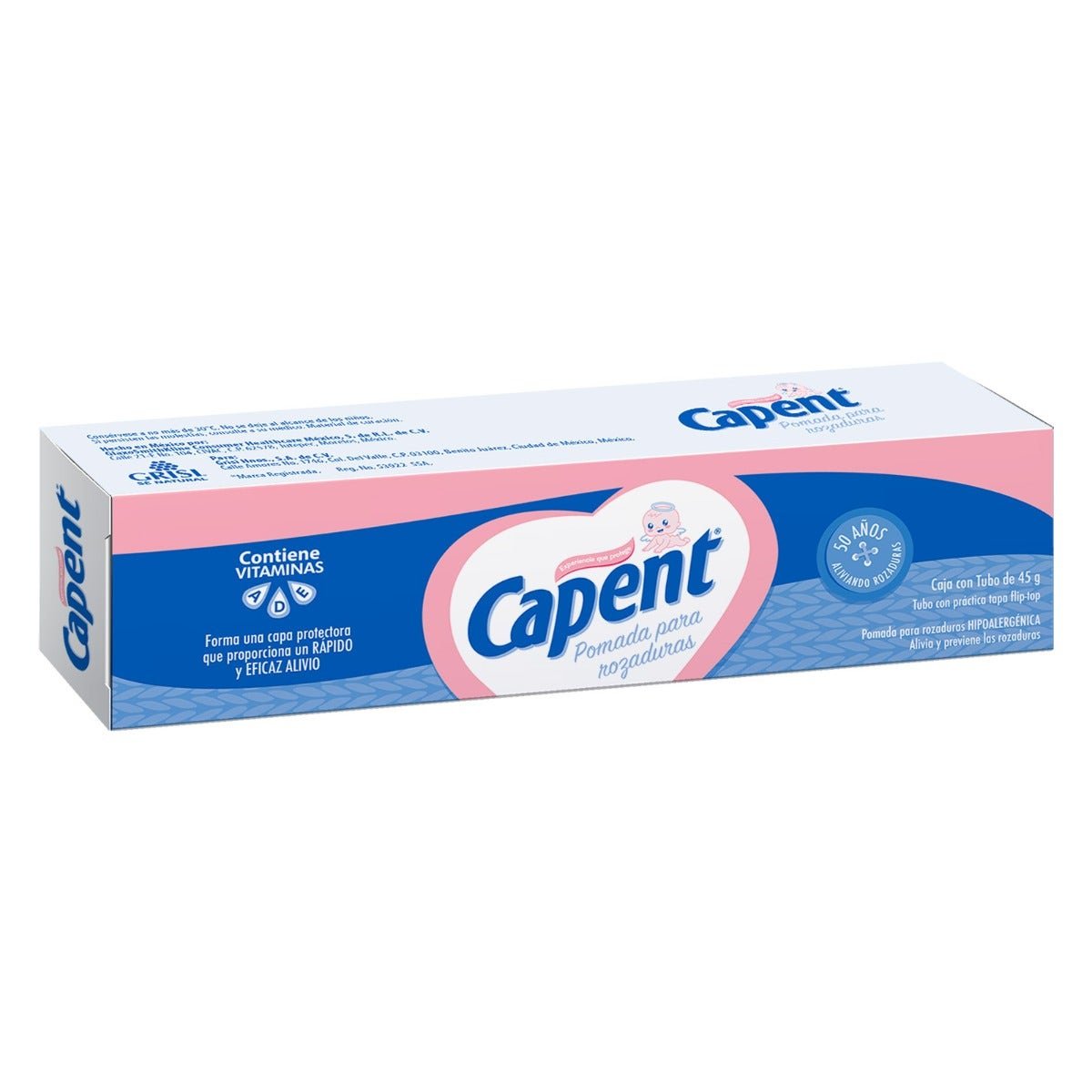 Capent Ointment Tube 45 g | CMC Pharmacy Cabo Delivery in Cabo Capent Ointment Tube 45 g