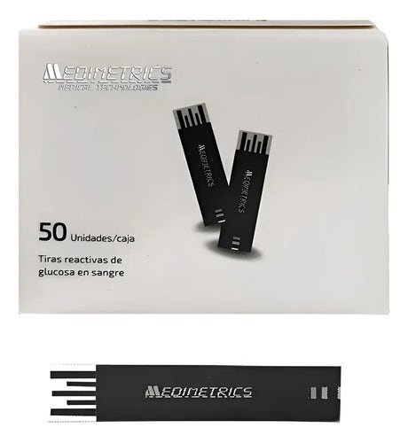 50 Tiras Reactivas Medir Glucose Medimetrics Black | CMC Pharmacy Cabo Delivery in Cabo 50 Tiras Reactivas Medir Glucose Medimetrics Black