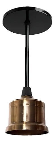 Lamp Light Fixture Hanging Copo Socket Steel Indoor Maxxi Copper/Gold | CMC Pharmacy Cabo Delivery in Cabo Lamp Light Fixture Hanging Copo Socket Steel Indoor Maxxi Copper/Gold