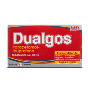 PARACETAMOL/IBUPROFENE 325MG/200MG 20TABLETS