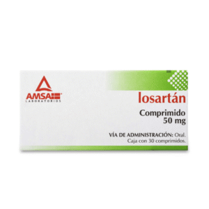 LOSARTAN POTASSIUM 50MG 30 TABLETS