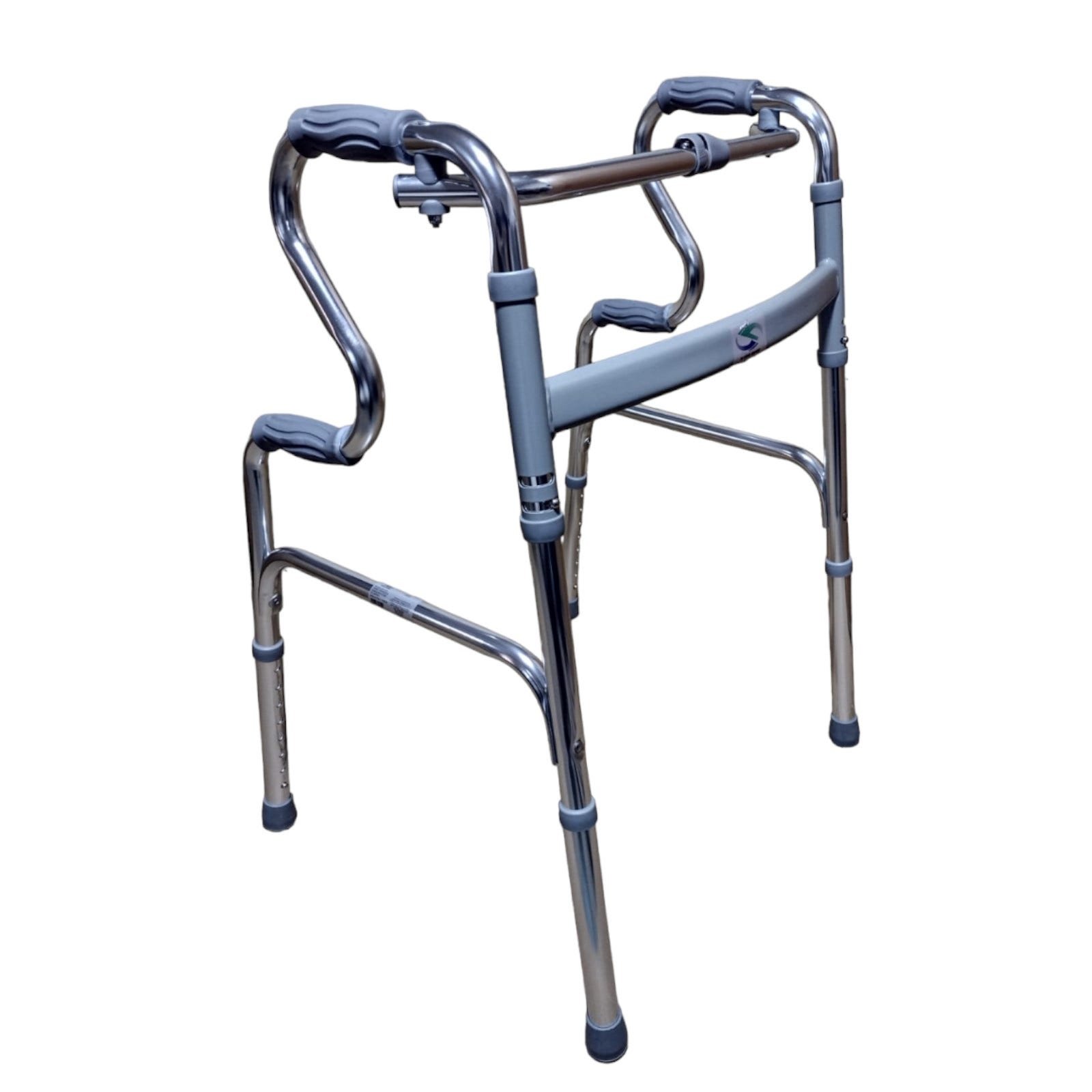 Walker Orthopedic Double Support Lujo Plata Foldable SC | CMC Pharmacy Cabo Delivery in Cabo Walker Orthopedic Double Support Lujo Plata Foldable SC