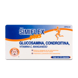 SIMIFLEX PLUS GLUCOSAMINE / CHONDROITIN / VITAMIN C / MANGANESE 30 CAPSULES