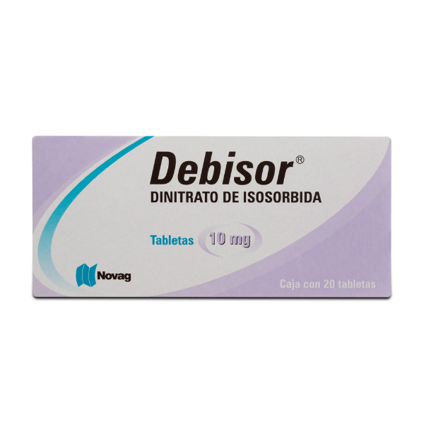 ISOSORBIDE DINITRATE 10 MG 20 TABLETSDEBISOR | CMC Pharmacy Cabo Delivery in Cabo ISOSORBIDE DINITRATE 10 MG 20 TABLETSDEBISOR