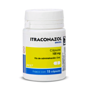 ITRACONAZOLE 100 MG 15 CAPSULES