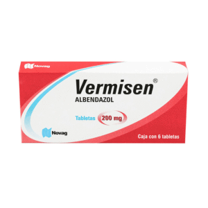 ALBENDAZOLE 200 MG 6 TABLETS