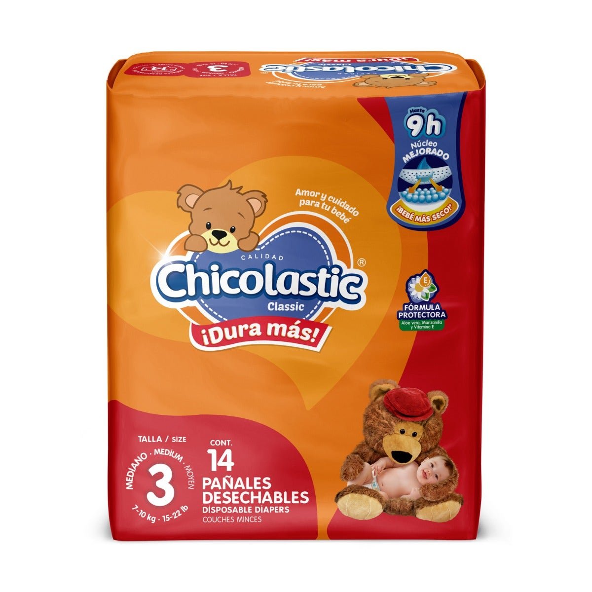 Diaper Chicolastic Size 3 Medium 14 Diapers | CMC Pharmacy Cabo Delivery in Cabo Diaper Chicolastic Size 3 Medium 14 Diapers