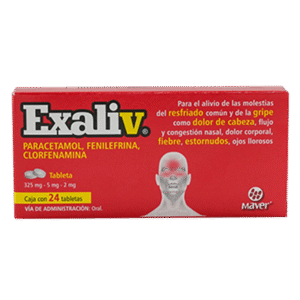 CHLORPHENAMINE / PHENYLEPHHRINE / PARACETAMOL 24 TABLETS