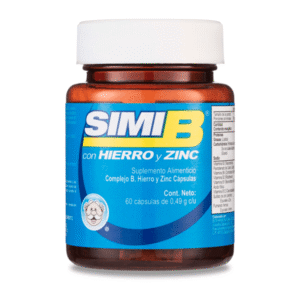 SIMI B IRON AND ZINC 60 CAPSULES