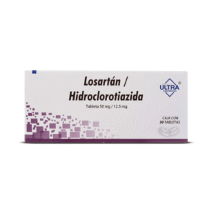 LOSARTAN / HYDROCHLOROTHIAZIDE 50/12.5MG 30 TABLETS