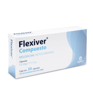 MELOXICAM / METOCARBAMOL 7.5/215MG 20 CAPSULES