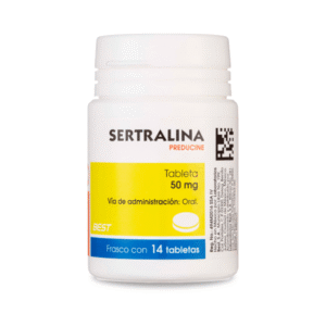 Sertraline 50 mg 14 tablets