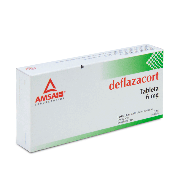 DEFLAZACORT 6 MG 20 TABLETS | CMC Pharmacy Cabo Delivery in Cabo DEFLAZACORT 6 MG 20 TABLETS