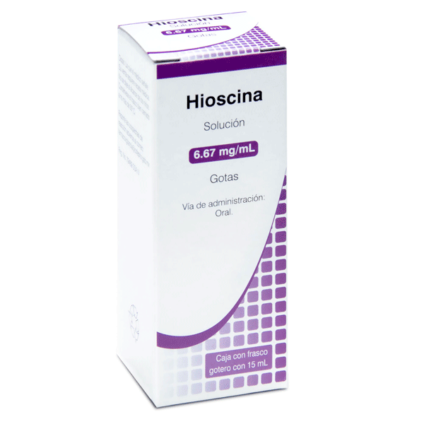Butylhyoscine Solution 15 ml 1 Piece | CMC Pharmacy Cabo Delivery in Cabo Butylhyoscine Solution 15 ml 1 Piece