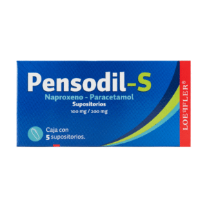 Naproxen Sodium/Paracetamol 100mg/200mg 5 Suppositories