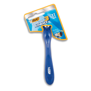 TRIPLE BLADE RAKE FOR GENTLEMAN WITH MOVING HEAD, 1 PIECE