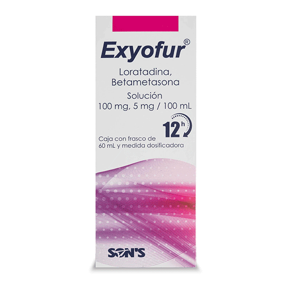 LORATADINE / BETAMETHASONE 100/5 MG SOLUTION 60 ML 1 PIECE | CMC Pharmacy Cabo Delivery in Cabo LORATADINE / BETAMETHASONE 100/5 MG SOLUTION 60 ML 1 PIECE