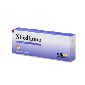 NIFEDIPINE 10 MG 20 CAPSULES