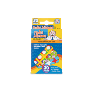 ADHESIVE BANDAGES FOR CHILDREN WITH FIGURES 30 PIECES