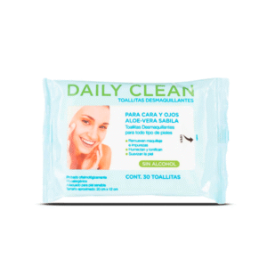 Aloe Vera Makeup Remover Wipes, 30 pieces