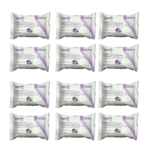 12pack Smooth Breeze Wipes Makeup Removers 30s with Green Tea