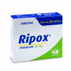 PIROXICAM 20 MG 20 CAPSULES