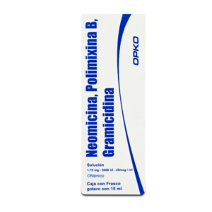 POLYMIXIN B / NEOMYCIN / GRAMICIDINE OPHTHALMIC SOLUTION 15 ML 1 PIECE