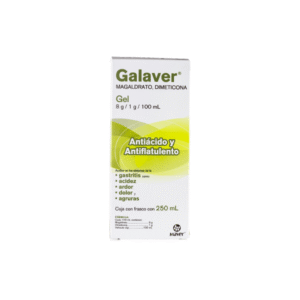 MAGALDRATE/DIMETHICONE 8G/1G/100ML 250ML
