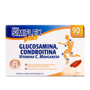 SIMIFLEX PLUS GLUCOSAMINE / CHONDROITIN / VITAMIN C / MANGANESE 90 CAPSULES