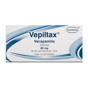 VERAPAMIL 80 MG 20 TABLETS