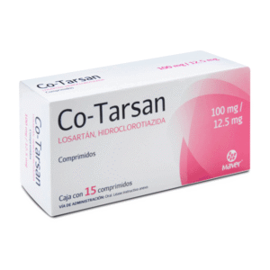 LOSARTAN / HYDROCHLOROTHIAZIDE 100/12.5MG 15 TABLETS