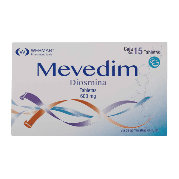 DIOSMIN 600 MG 15 TABLETS | CMC Pharmacy Cabo Delivery in Cabo DIOSMIN 600 MG 15 TABLETS