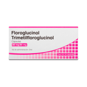 FLOROGLUCINOL / TRIMETHYLFLOROGLUCINOL 80/80MG 20 CAPSULES