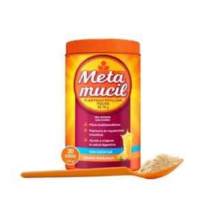 Metamucil Fiber Natural Orange Flavor 174g 30 dosis
