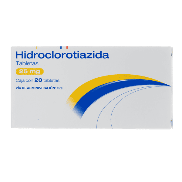 HYDROCHLOROTHIAZIDE 25 MG 20 TABLETS | CMC Pharmacy Cabo Delivery in Cabo HYDROCHLOROTHIAZIDE 25 MG 20 TABLETS