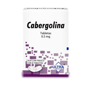 Cabergoline 0.5 mg 2 tablets